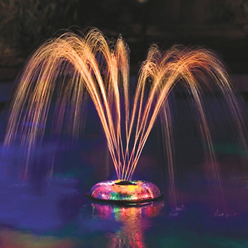 Underwater Light Show and Fountain